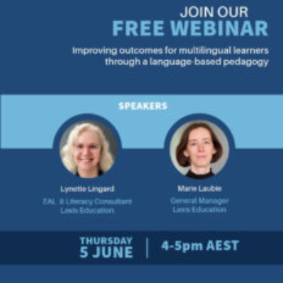 🌍 FREE WEBINAR – Improving Outcomes for Multilingual Learners 📚